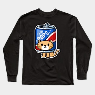 Soda Cat Long Sleeve T-Shirt
